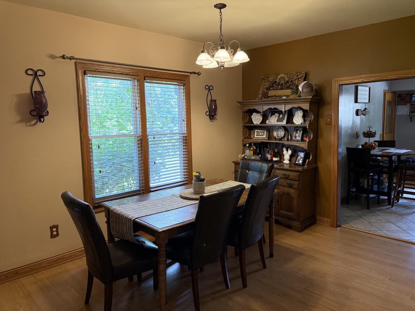 218 West 1st Street Spring Valley, IL 61362 - Photo 17 of 30 a view of a dining room with furniture window and wooden floor