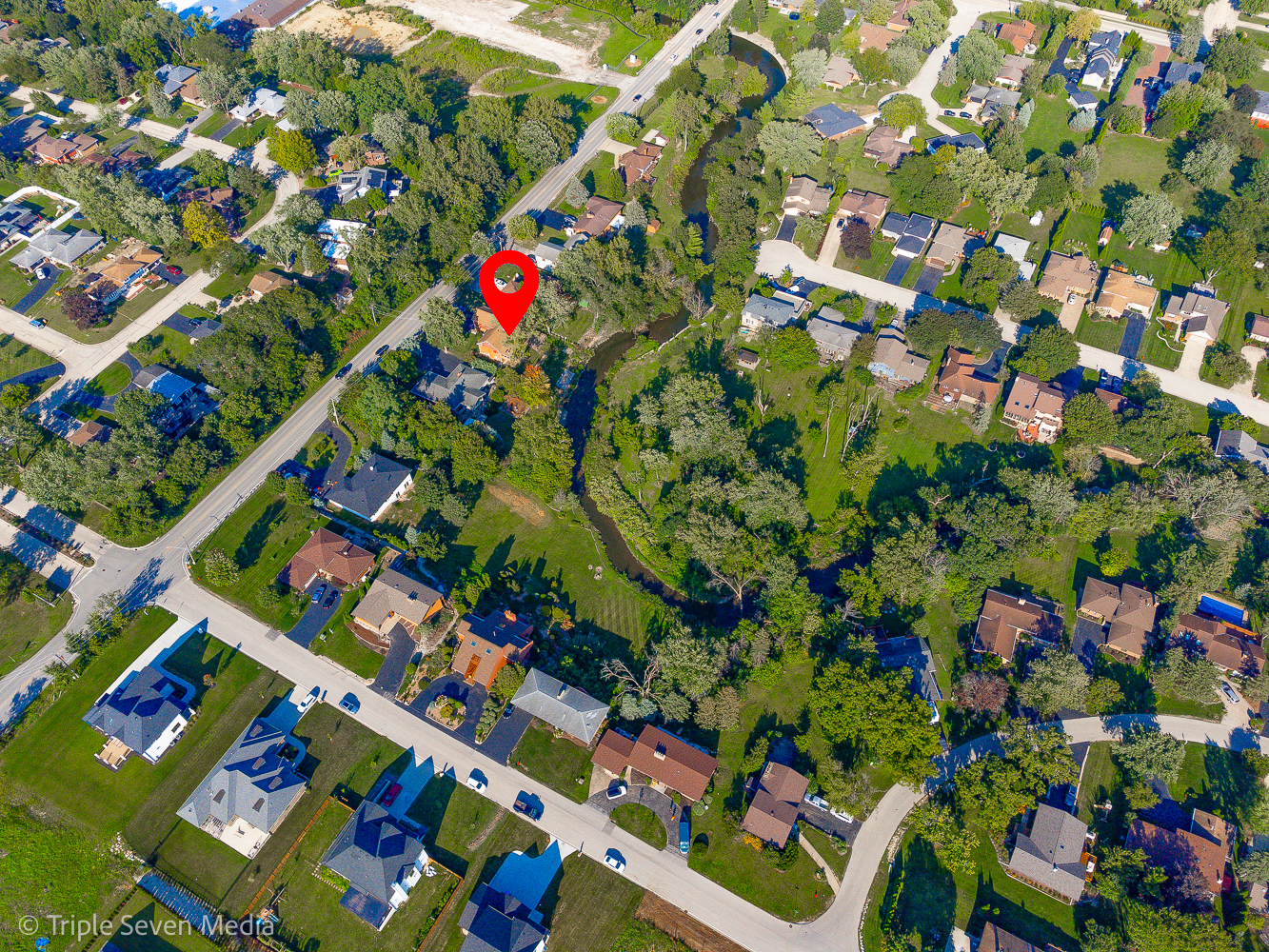 11307 German Church Road Willow Springs, IL 60480 - Photo 6 of 49 a bird view with lot of plants