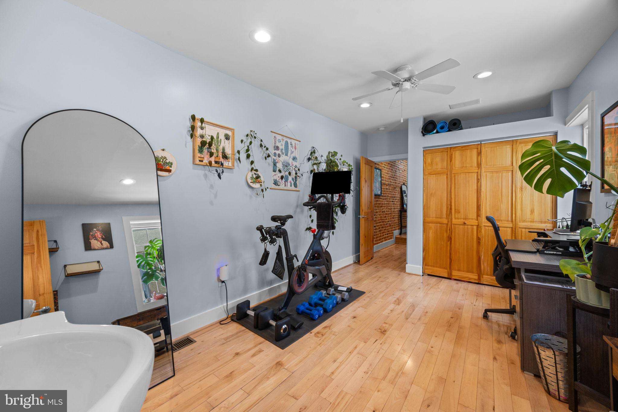 3208 Elliott Street Baltimore, MD 21224 - Photo 33 of 42 a view of a room with gym equipment