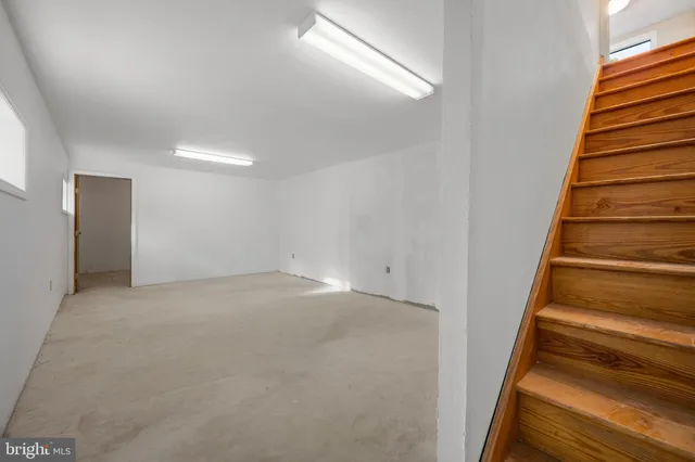 a view of an front door