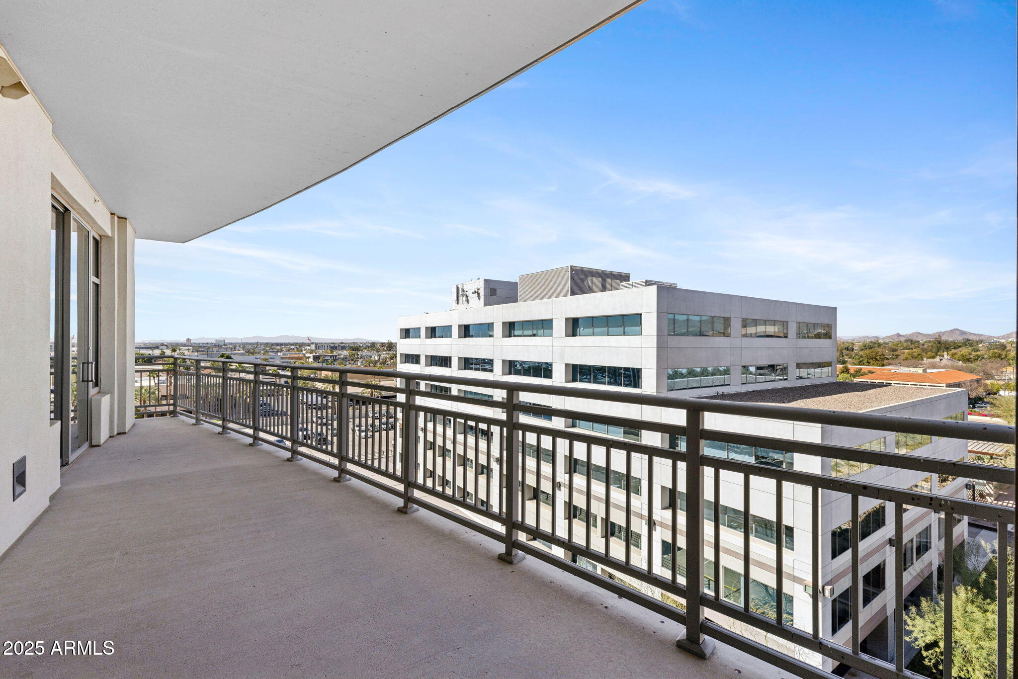 2211 East Camelback Road, Unit 601 Phoenix, AZ 85016 - Photo 31 of 61 a view of balcony with city view