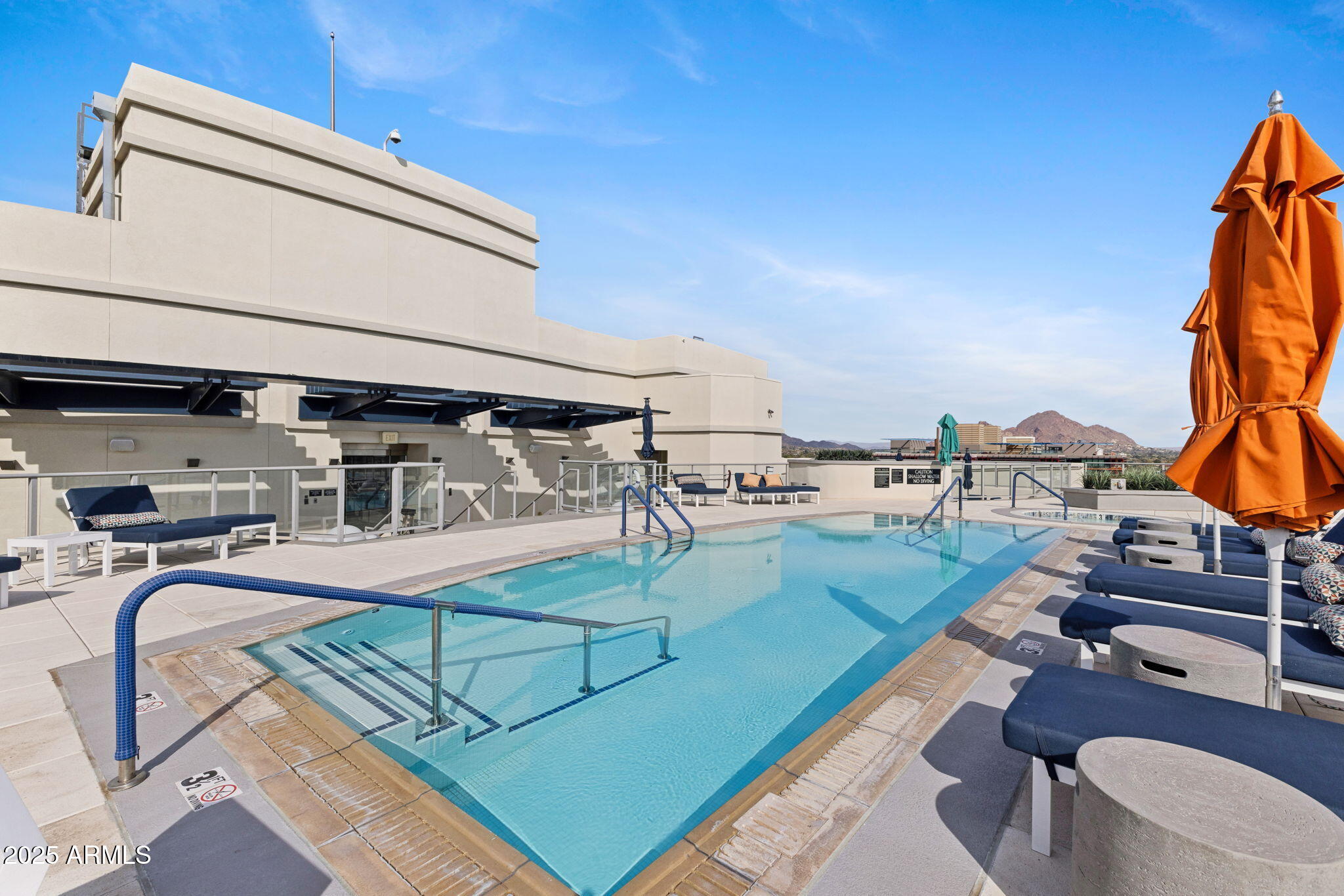 2211 East Camelback Road, Unit 601 Phoenix, AZ 85016 - Photo 36 of 61 Rooftop Pool