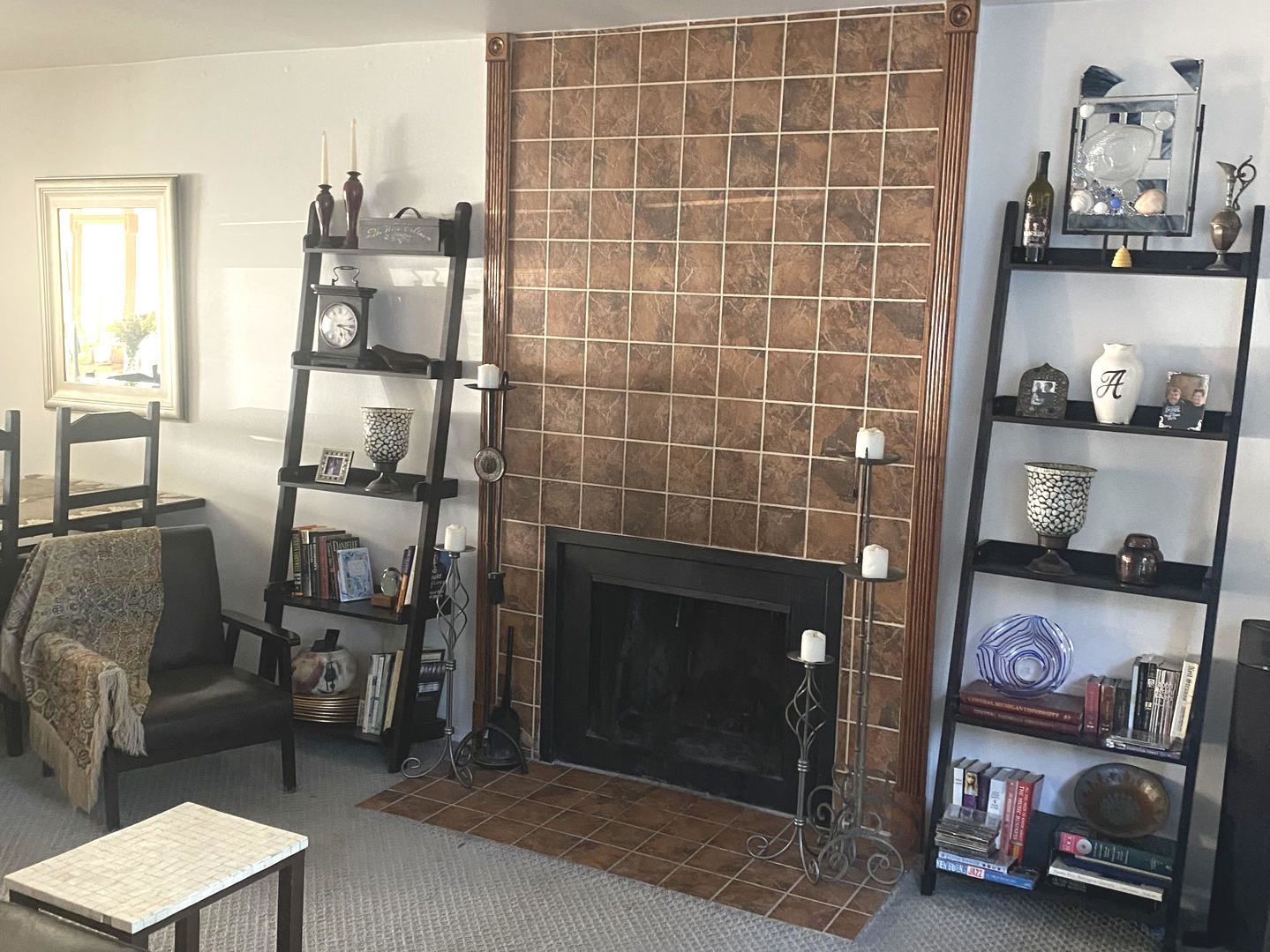 450 North Main Street, Unit S103 Wauconda, IL 60084 - Photo 10 of 14 a room with furniture and a fireplace