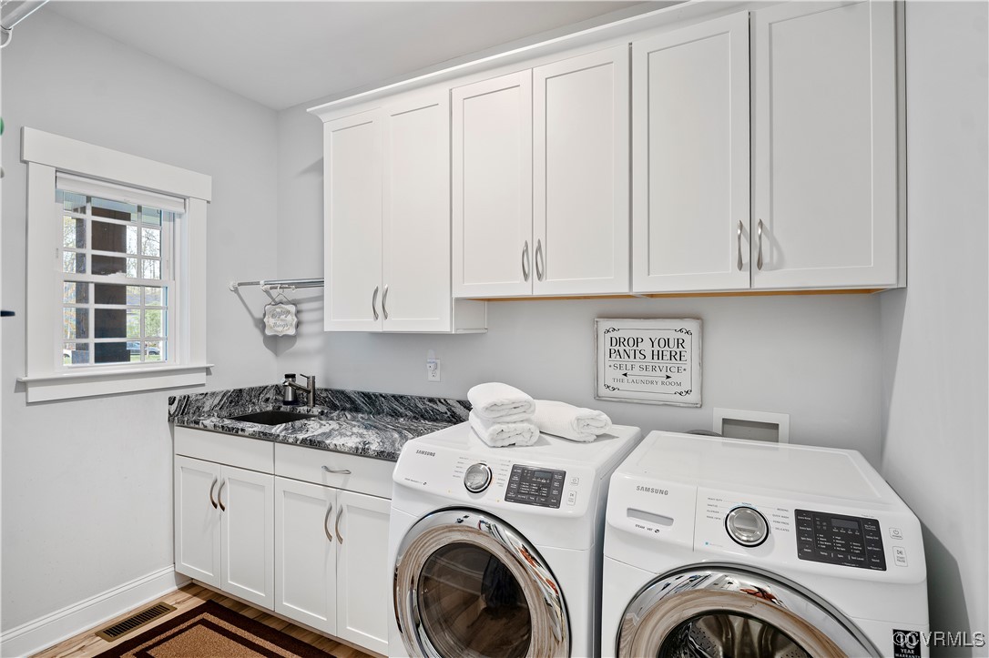 6213 Round Rock Road Chesterfield, VA 23838 - Photo 15 of 45 Clothes washing area with separate washer and drye