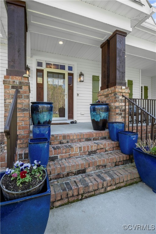 6213 Round Rock Road Chesterfield, VA 23838 - Photo 2 of 45 Cedar beams, wide front porch
