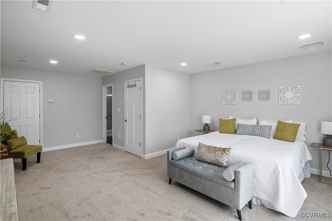 6213 Round Rock Road Chesterfield, VA 23838 - Photo 26 of 45 Spacious Upstairs bedroom with recessed lighting a