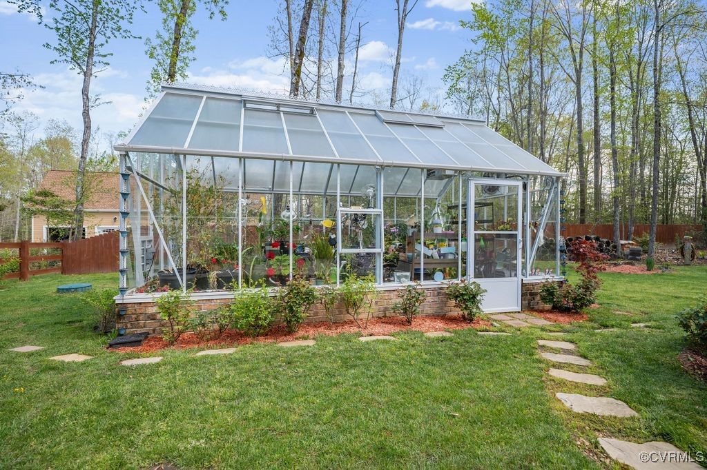 6213 Round Rock Road Chesterfield, VA 23838 - Photo 42 of 45 English style greenhouse including concrete floori