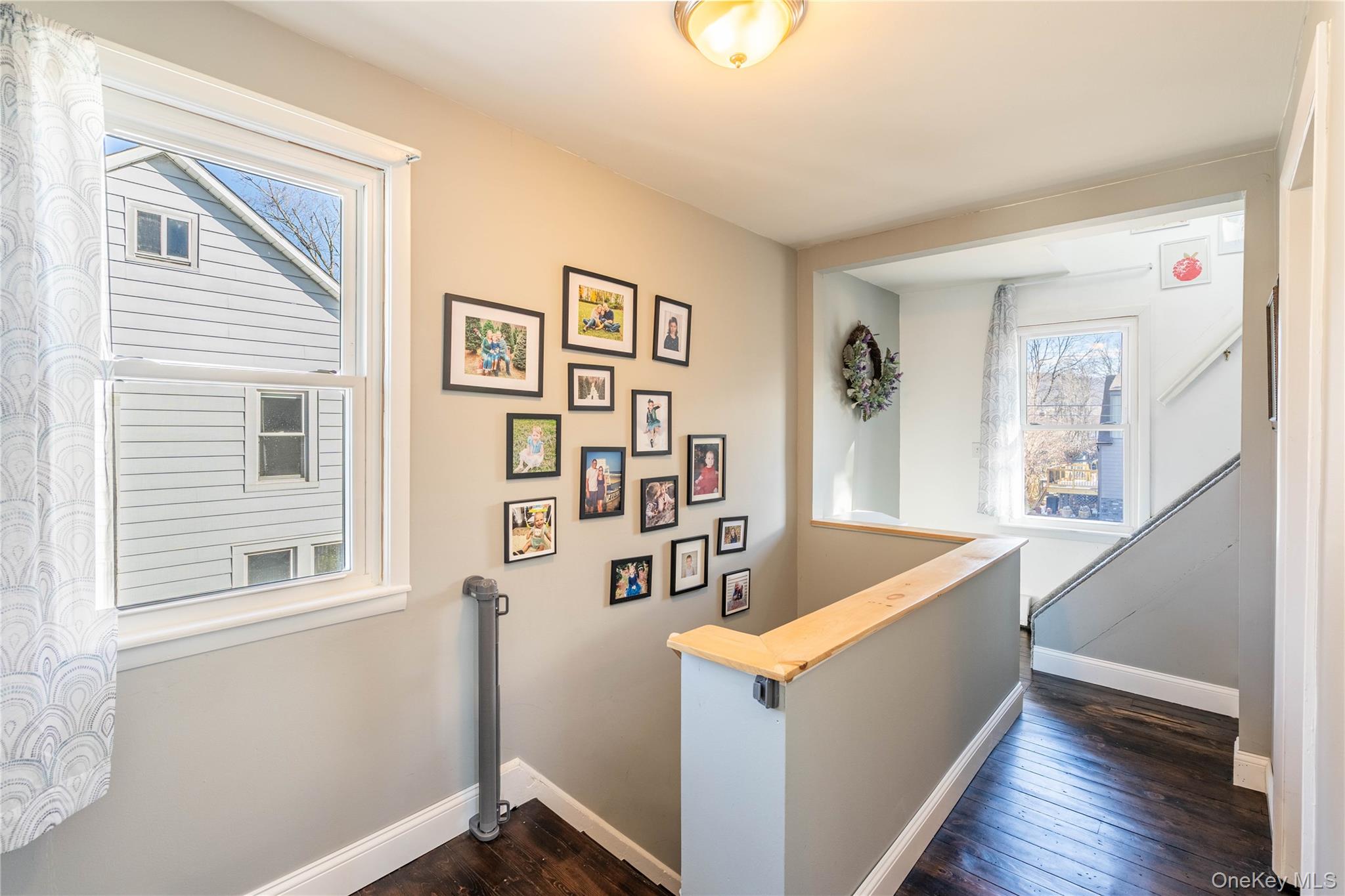 28 Maple Street Cornwall, NY 12518 - Photo 12 of 32 Upstairs hallway with stairs to third floor finished attic.