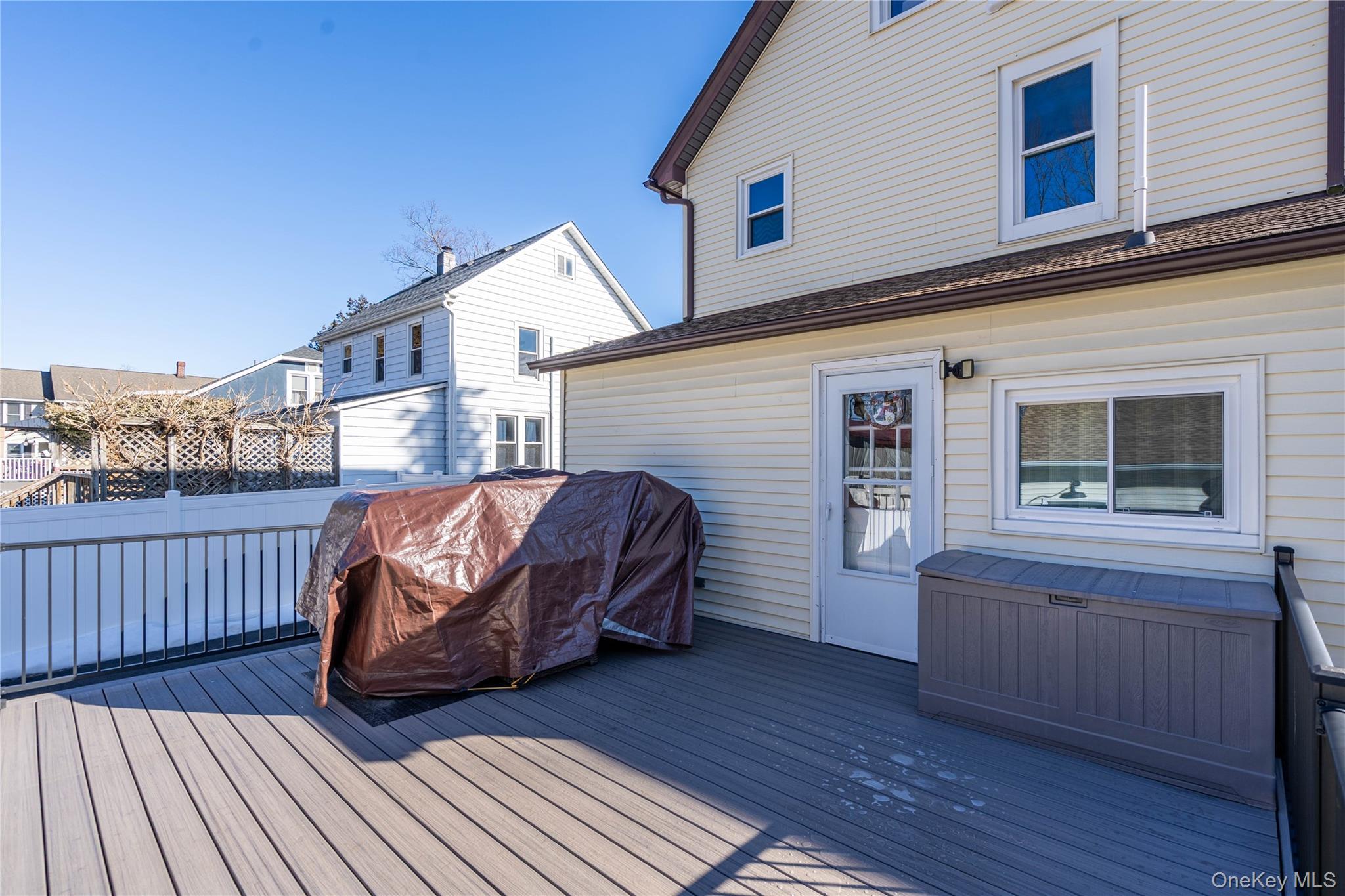 28 Maple Street Cornwall, NY 12518 - Photo 22 of 32 Composite back deck.