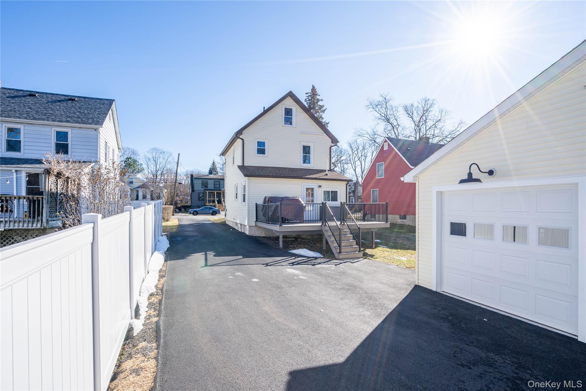 28 Maple Street Cornwall, NY 12518 - Photo 25 of 32 Back of house and driveway.