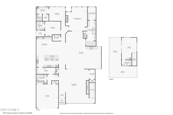$5,399,000 | 5761 North Echo Canyon Circle, Phoenix, AZ 85251