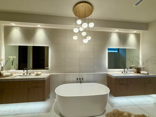 a view of residential houses with outdoor space