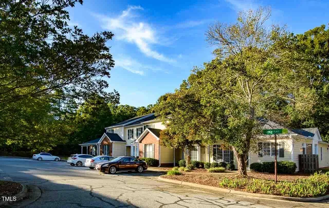 a car parked on the side of a street