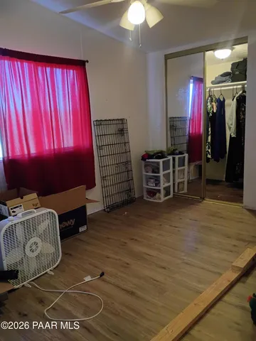 a view of a backyard of a house