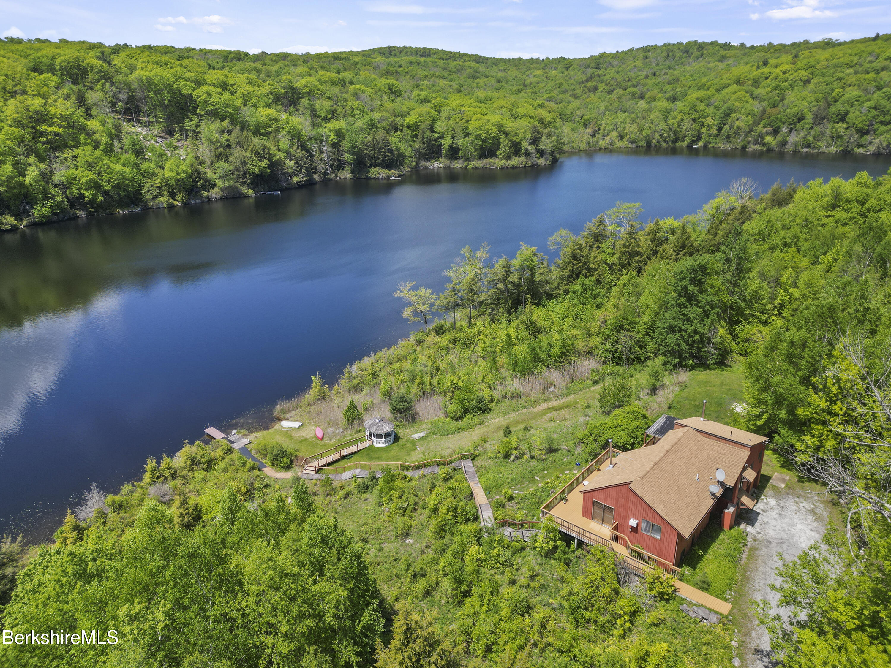1-House & Pond Aerial