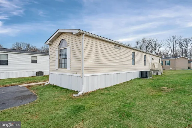 a view of a backyard with plants and a garden