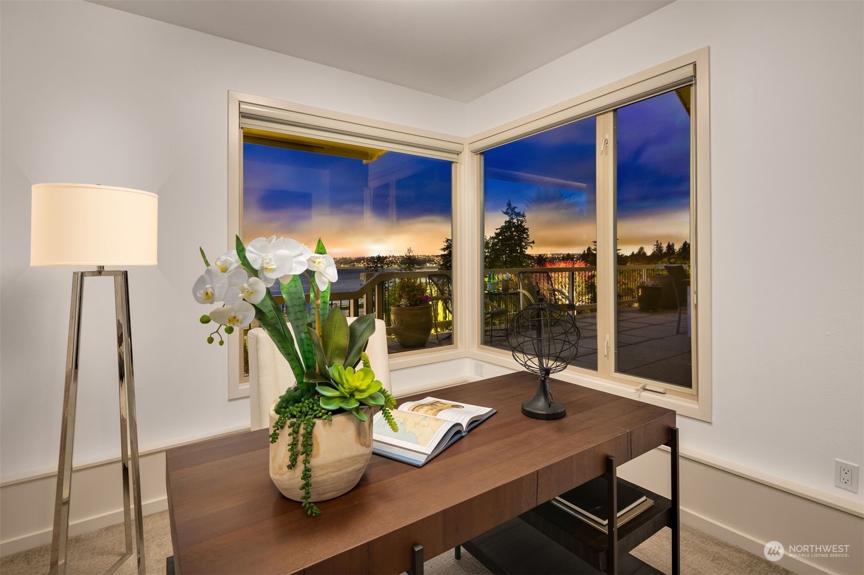 8457 Midland Road Medina, WA 98039 - Photo 27 of 40 a dining room with furniture and window