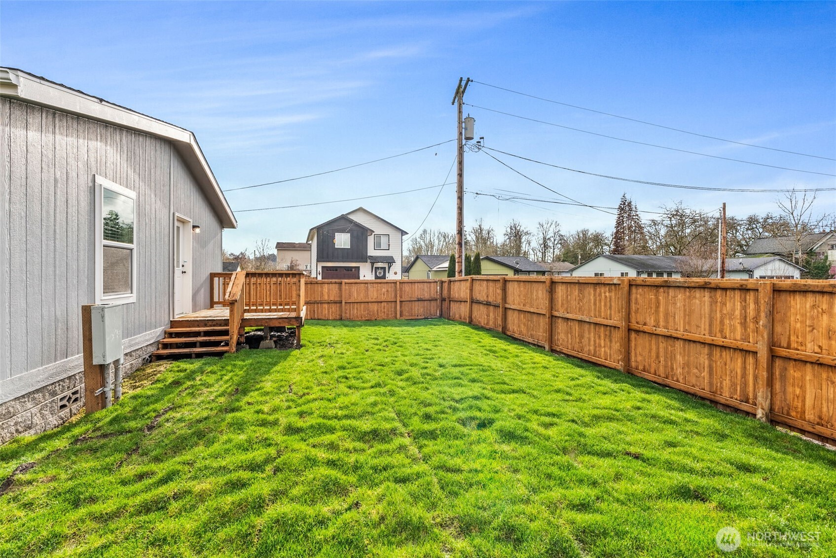 1243 Southwest Elzina Street Chehalis, WA 98532 - Photo 23 of 30 a view of a garden with a slide
