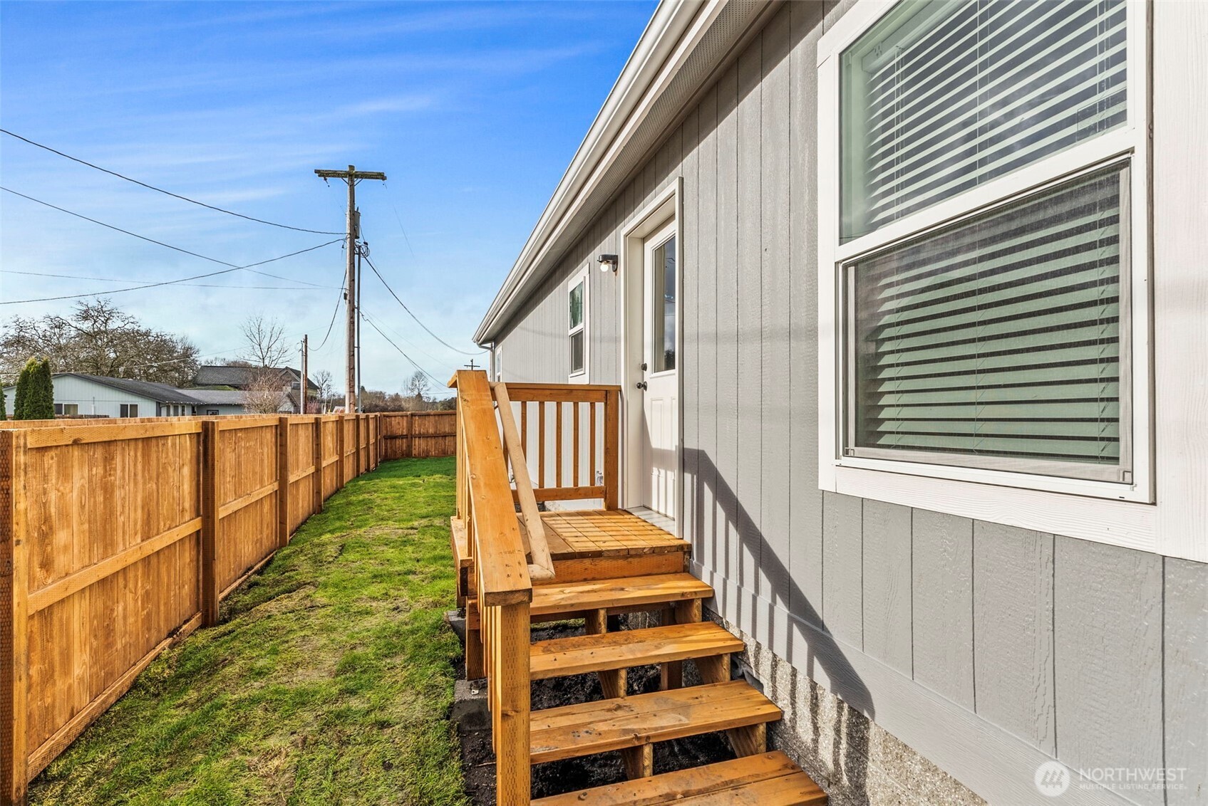 1243 Southwest Elzina Street Chehalis, WA 98532 - Photo 28 of 30 a view of a balcony with staircase