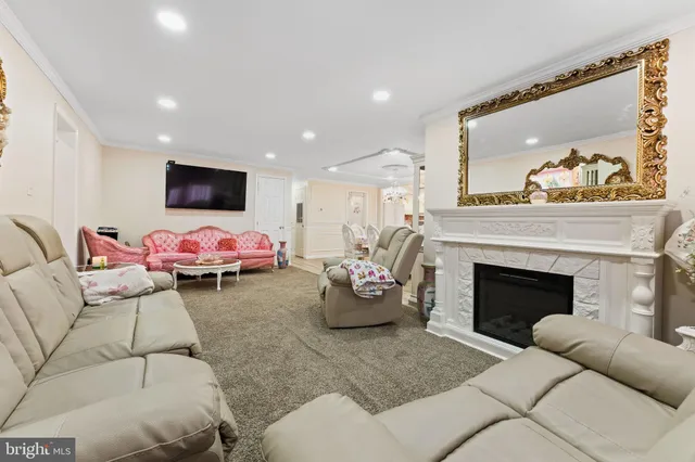 a bedroom with furniture and a couch