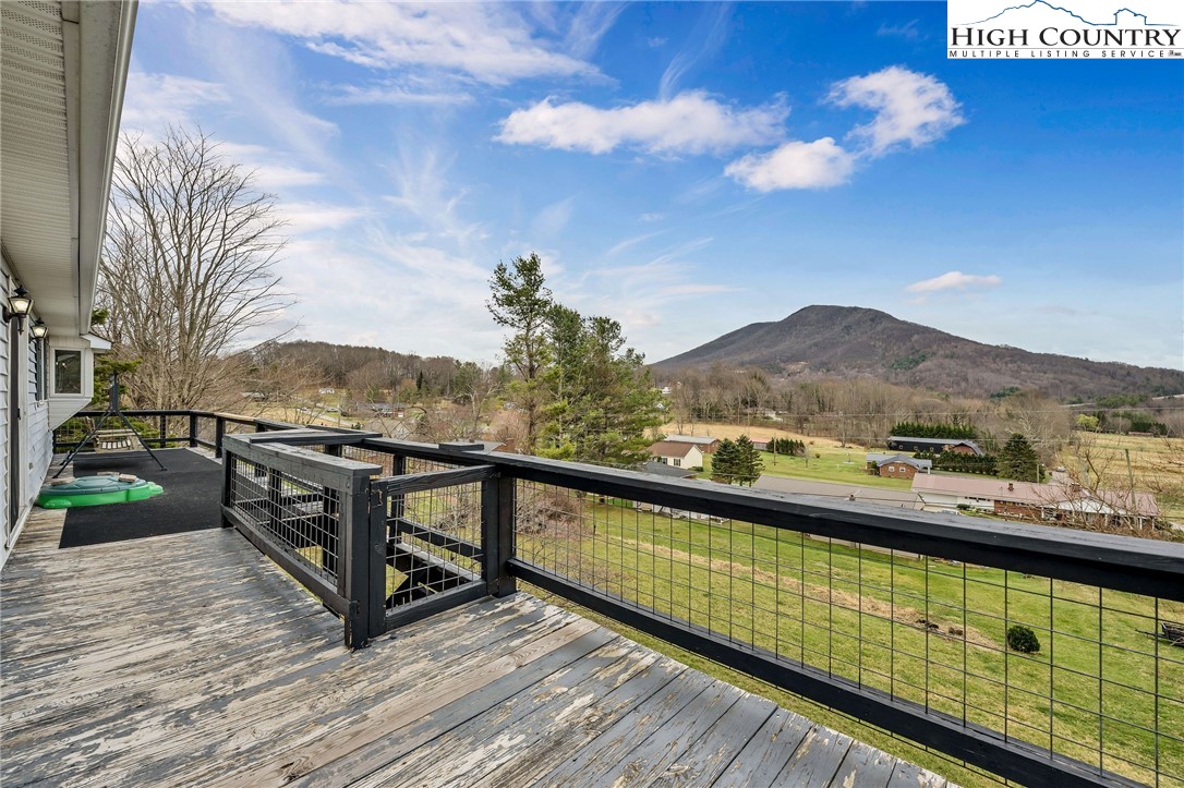 237 Valleyview Drive Jefferson, NC 28640 - Photo 29 of 42 a view of a two chairs on the balcony
