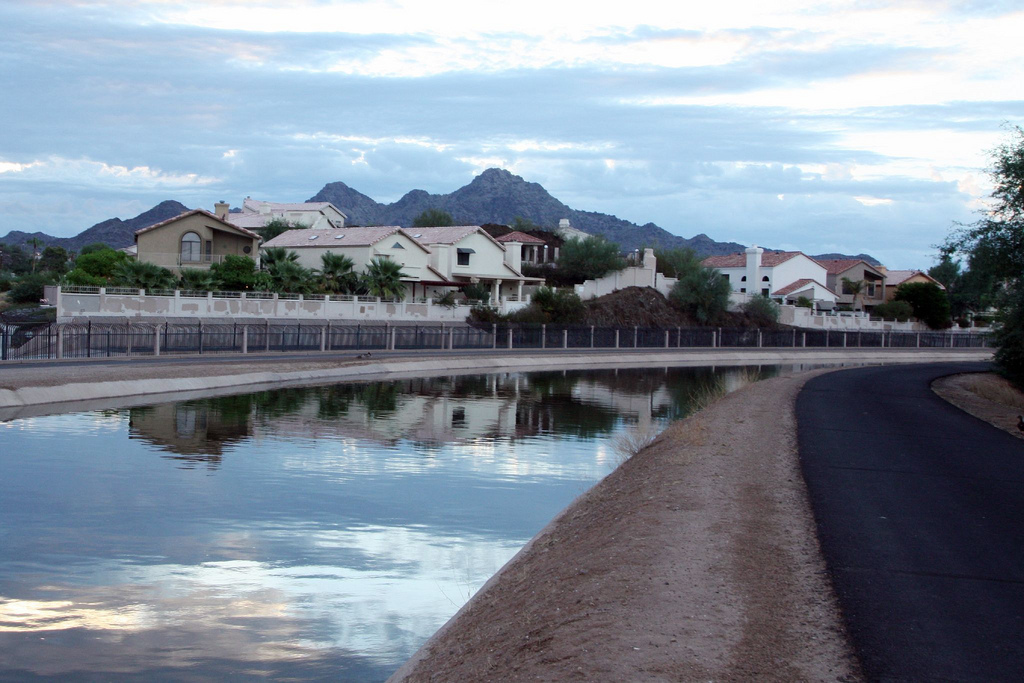 1001 East Griswold Road, Unit 10 Phoenix, AZ 85020 - Photo 16 of 16 View from across canal