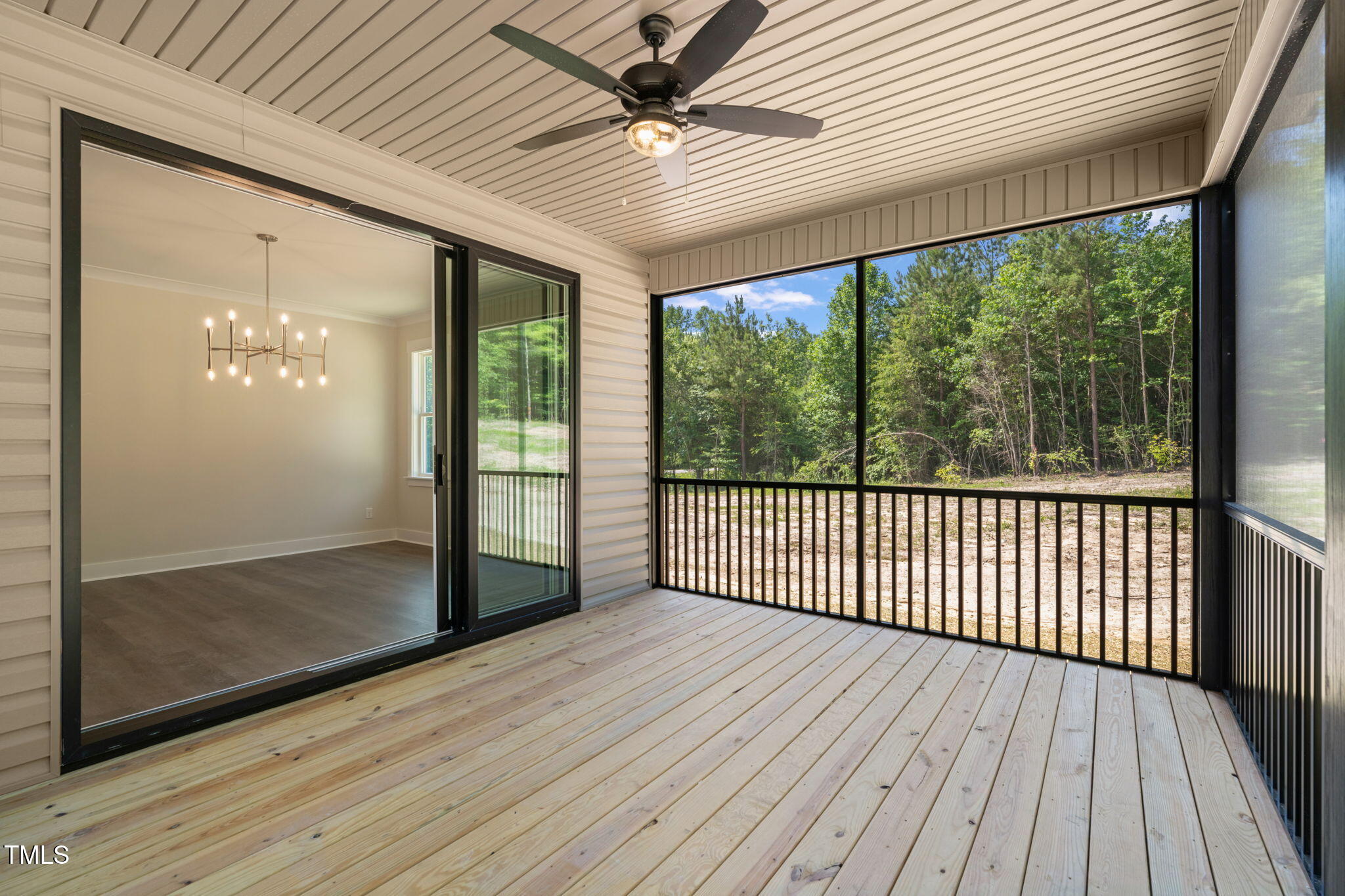 260 Pilot Ridge Road Zebulon, NC 27597 - Photo 34 of 39 a view of a porch with wooden floor and outdoor space