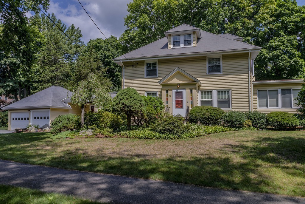16 Audubon Road Lexington, MA 02421 - Photo 2 of 30 a front view of a house with a yard