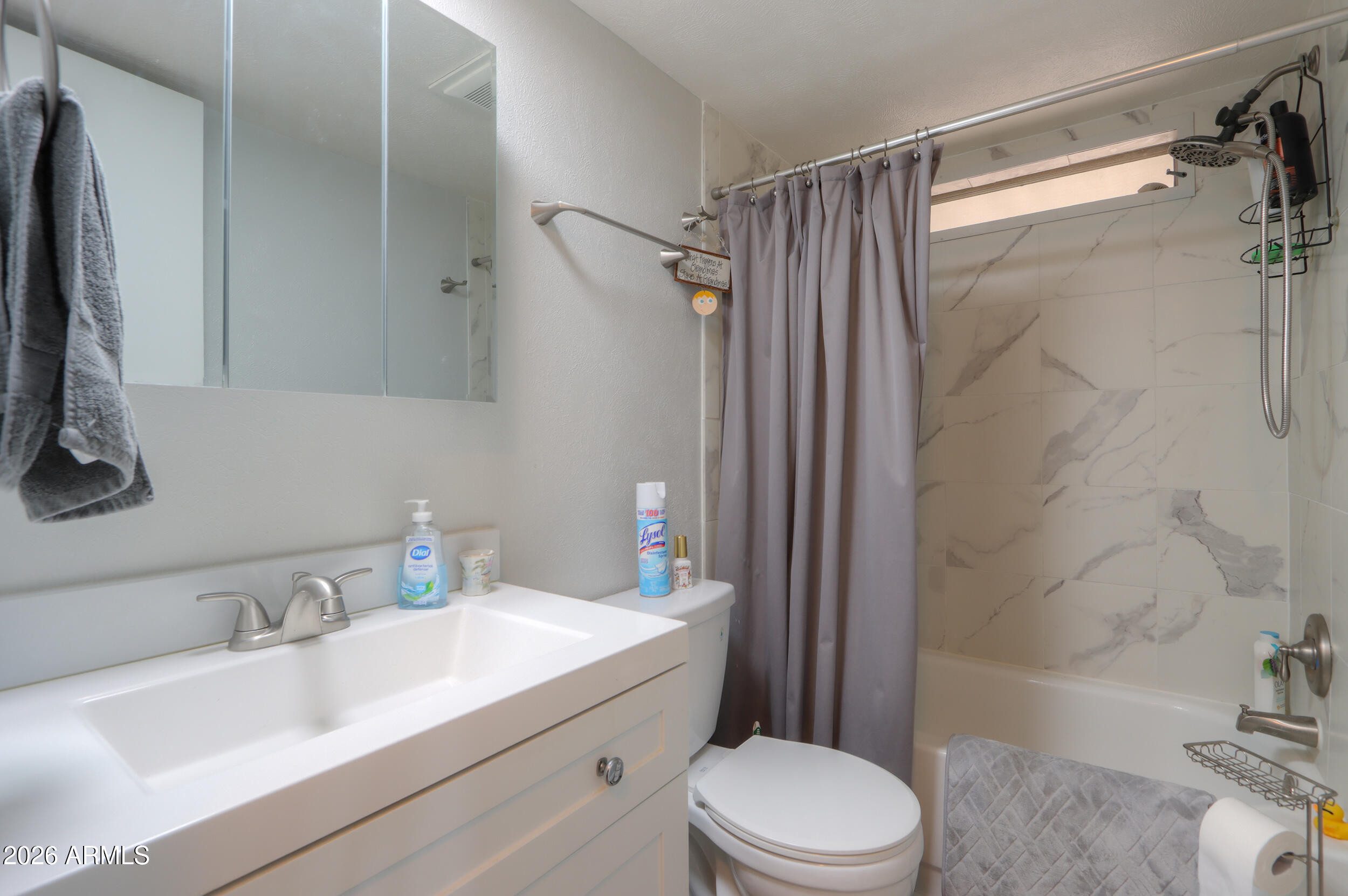 2100 North Trekell Road, Unit 290 Casa Grande, AZ 85122 - Photo 19 of 35 a bathroom with a sink toilet and shower