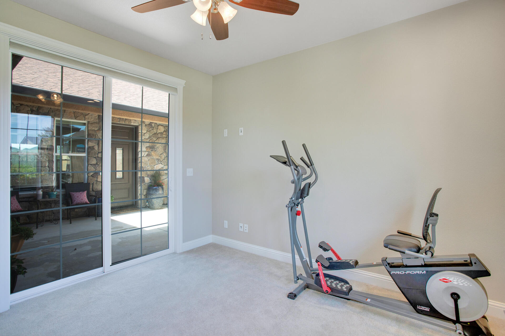 4321 Risstay Way Shasta Lake, CA 96019 - Photo 21 of 38 a view of a room with gym equipment