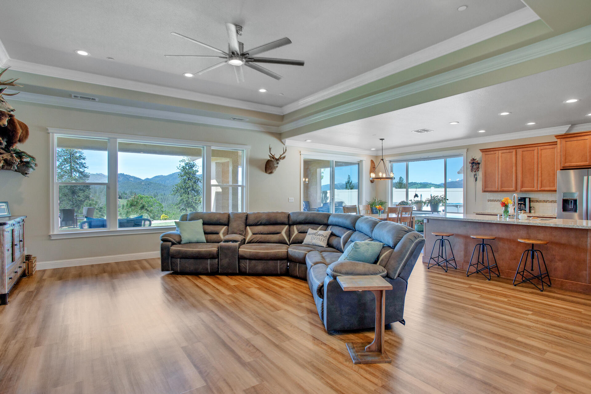 4321 Risstay Way Shasta Lake, CA 96019 - Photo 5 of 38 a living room with furniture and a large window