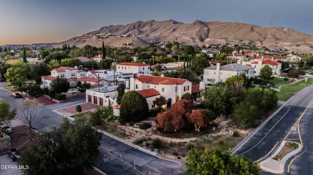 a view of a house with a garden