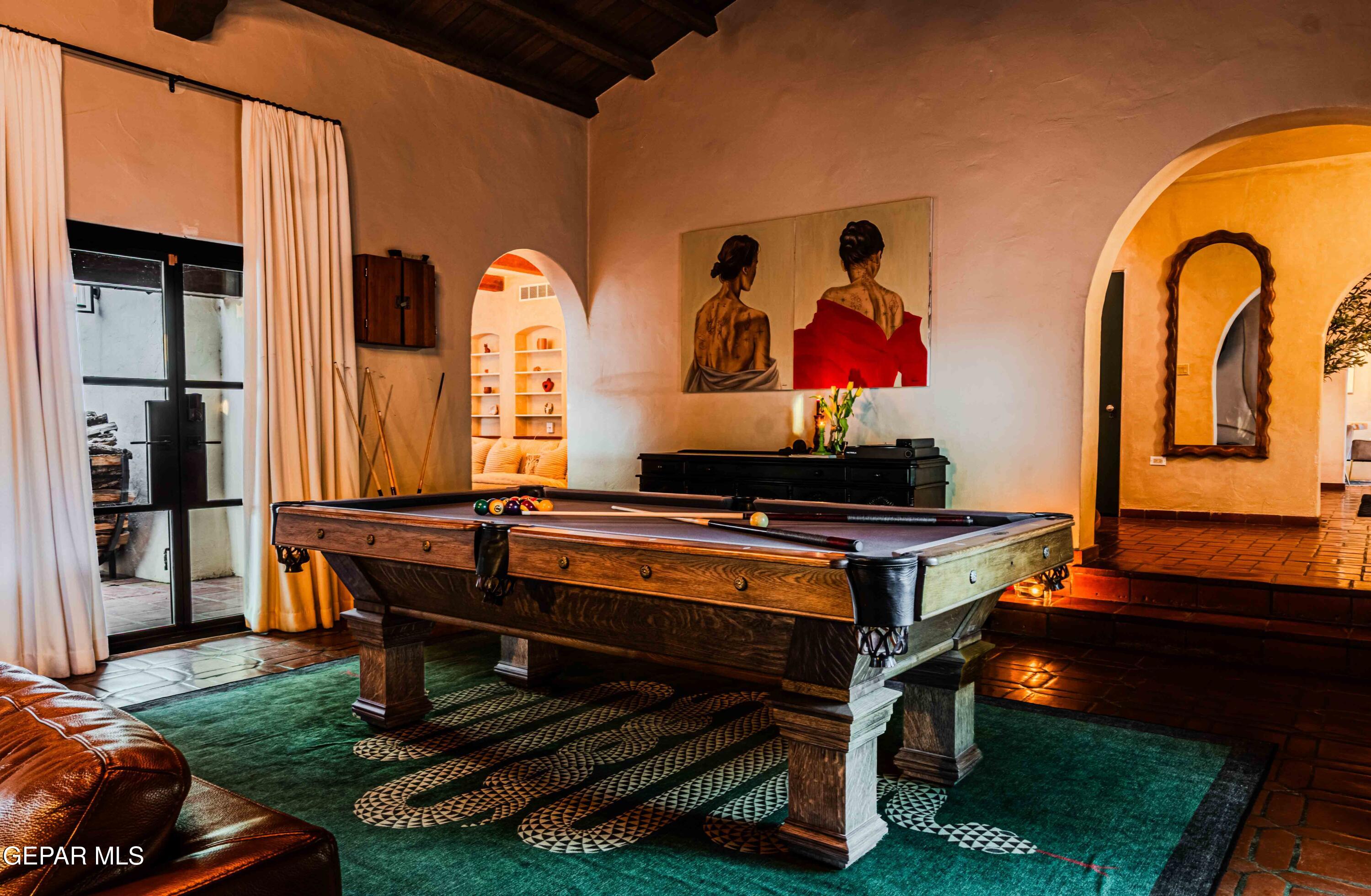 701 Rim Road El Paso, TX 79968 - Photo 9 of 54 a living room with blue lights with furniture