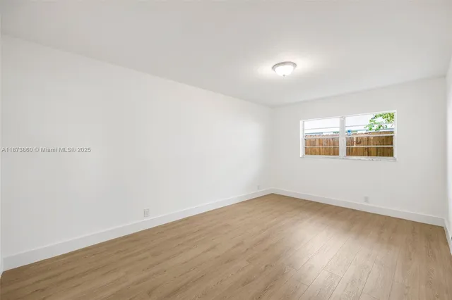 wooden floor in an empty room