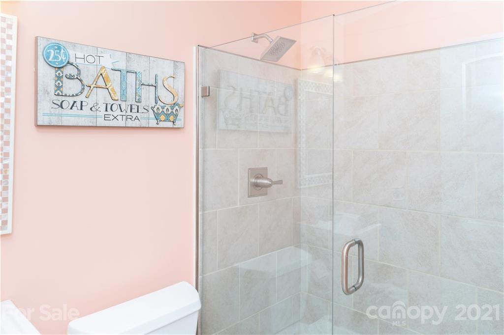 2841 Hart Road Clover, SC 29710 - Photo 16 of 26 a bathroom with a shower and a toilet