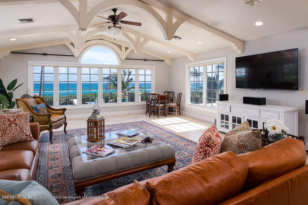 6013 North Ocean Boulevard Ocean Ridge, FL 33435 - Photo 3 of 17 Family Room View