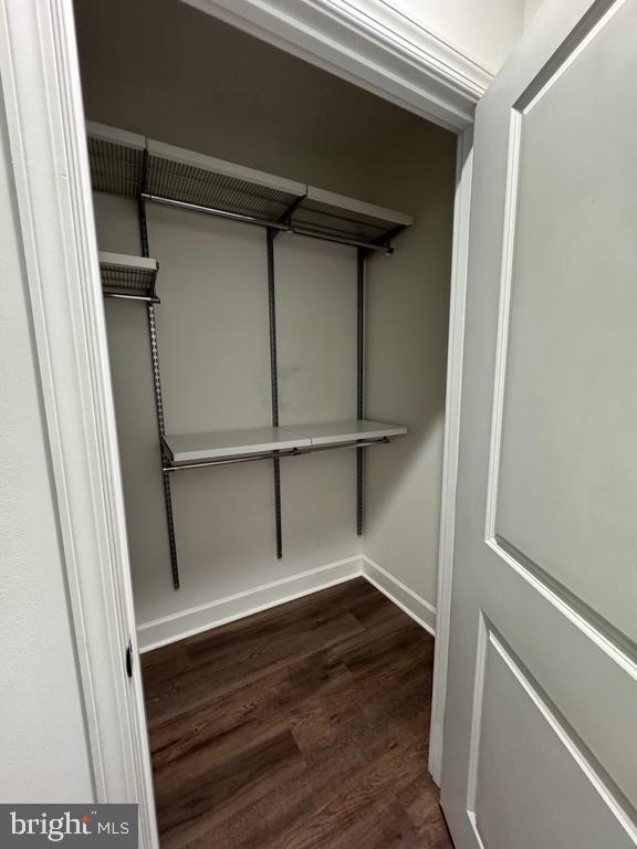 3650 South Glebe Road, Unit 147 Arlington, VA 22202 - Photo 11 of 31 a view of walk in closet with empty racks