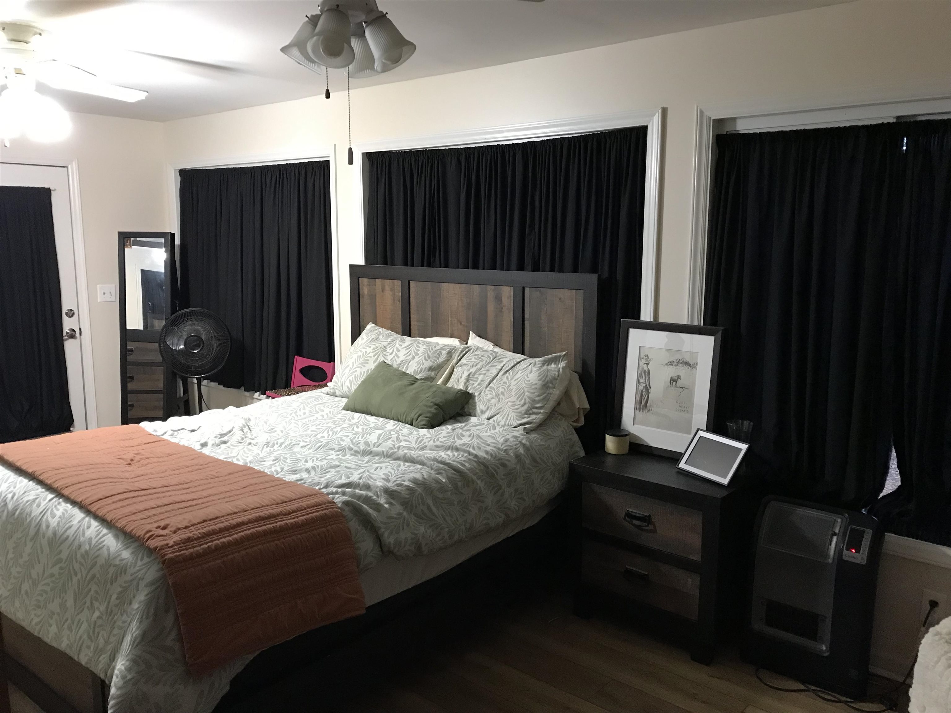 1201 Landgrave Street Georgetown, SC 29440 - Photo 23 of 38 Bedroom featuring wood finished floors and a ceiling fan