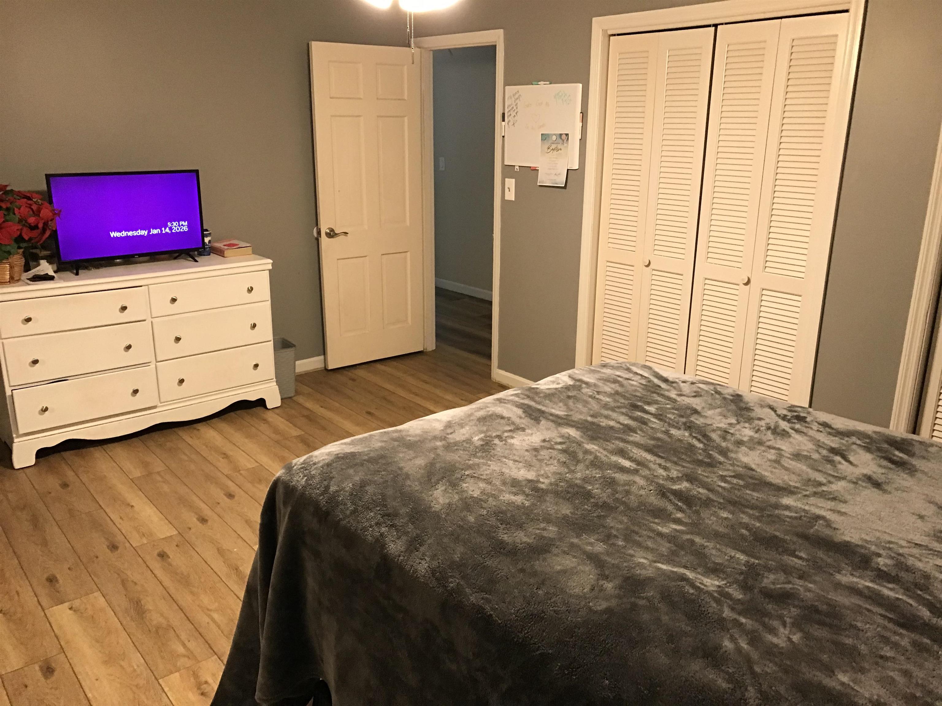 1201 Landgrave Street Georgetown, SC 29440 - Photo 33 of 38 Bedroom with light wood-type flooring and a closet