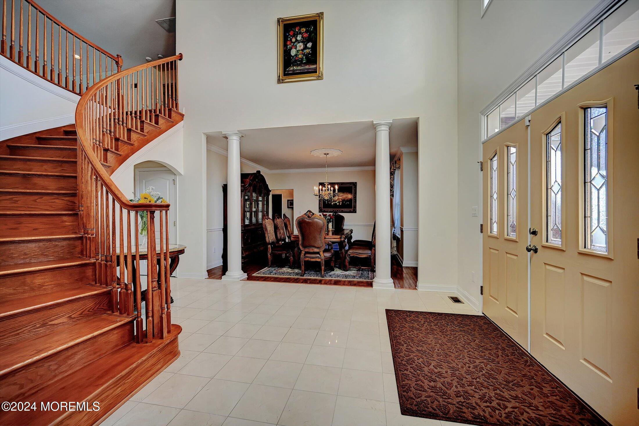 25 Wilson Boulevard Jackson, NJ 08527 - Photo 4 of 61 a view of a hallway with entryway and workspace