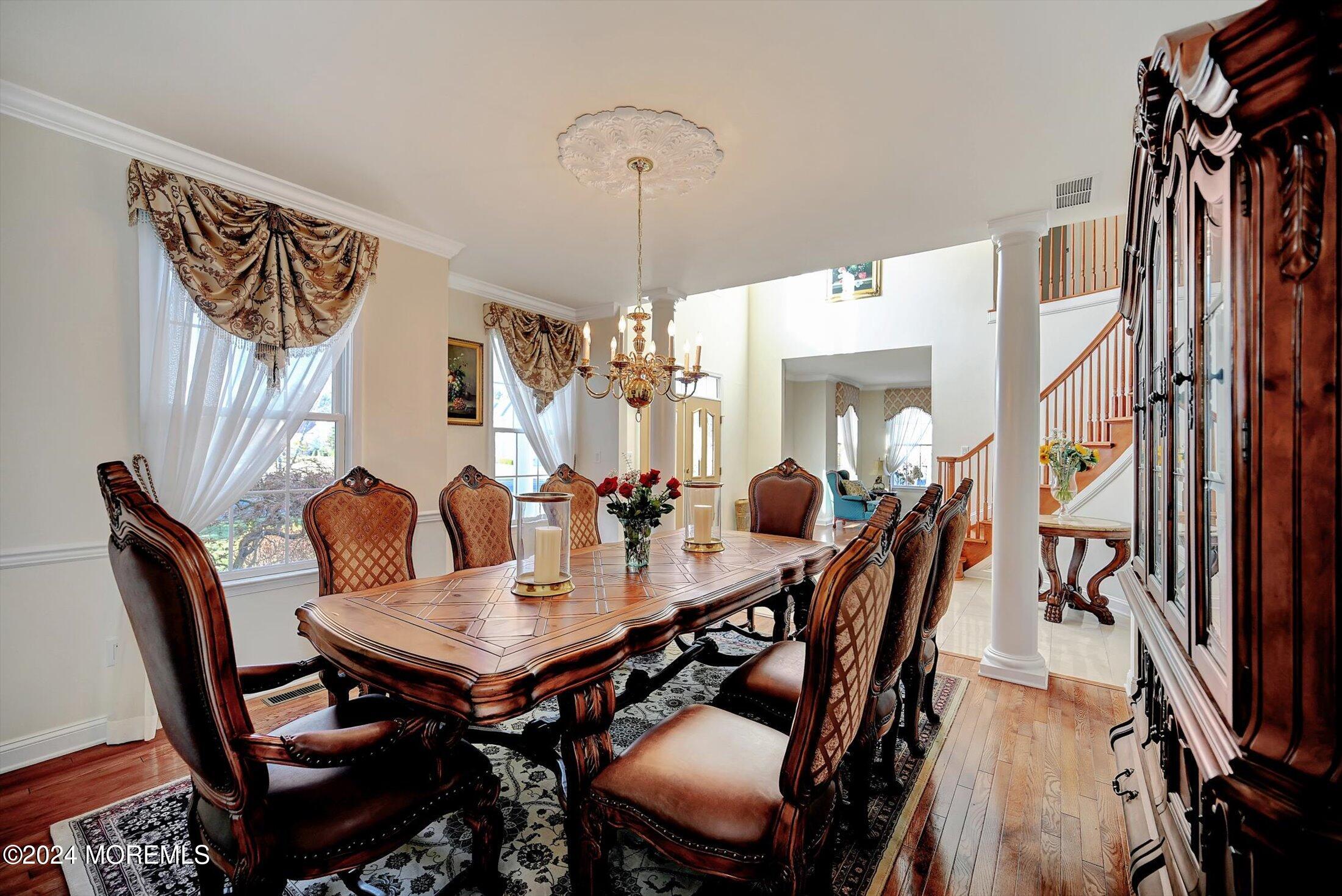 25 Wilson Boulevard Jackson, NJ 08527 - Photo 7 of 61 a dining room with furniture and wooden floor