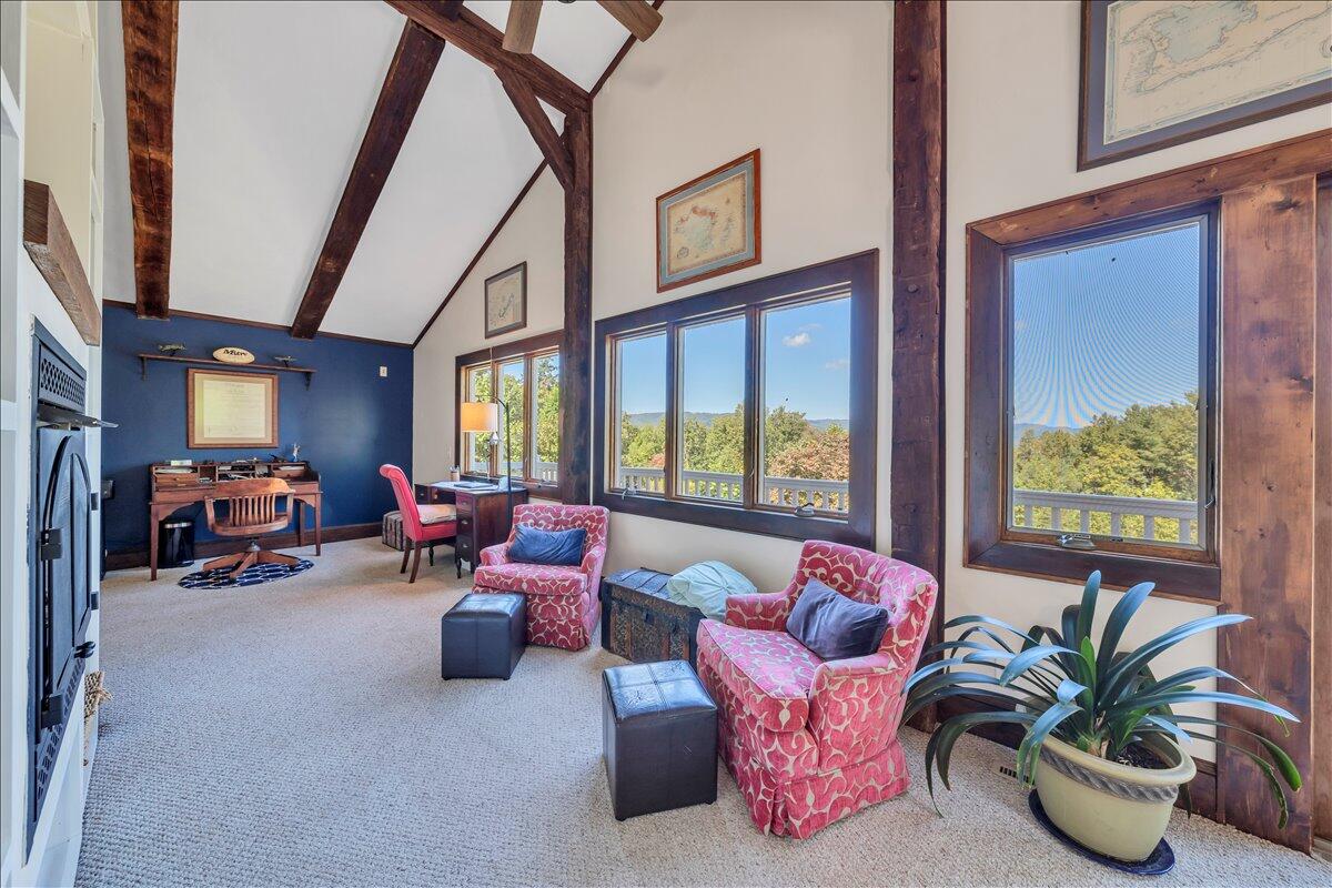 280 Woodwinds Road Callaway, VA 24067 - Photo 36 of 97 a lobby with furniture and potted plants