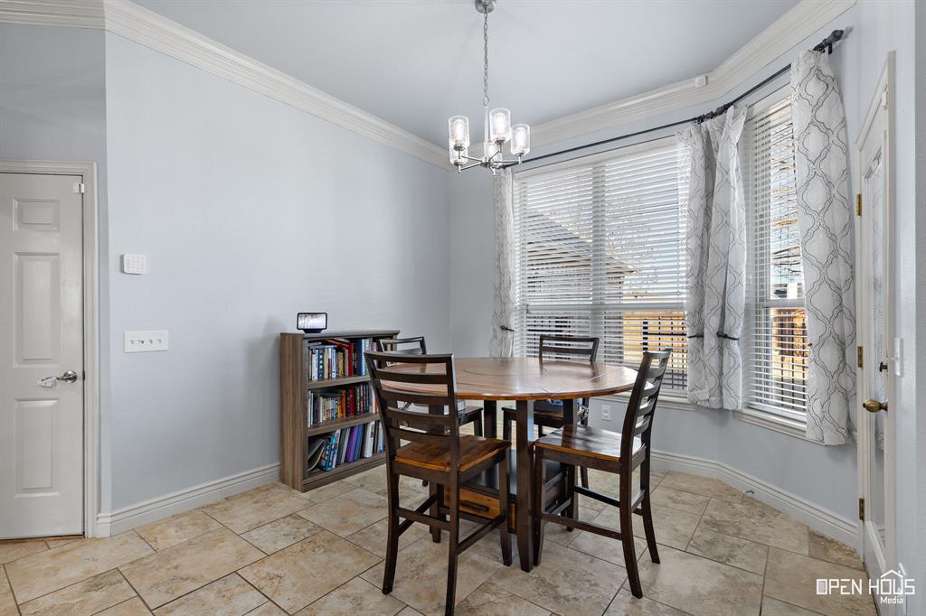 5401 Tanner Drive Wichita Falls, TX 76310 - Photo 14 of 30 a view of a dining room with furniture window and outside view