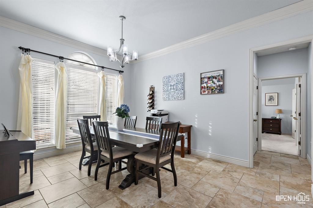 5401 Tanner Drive Wichita Falls, TX 76310 - Photo 15 of 30 a view of a dining room with furniture window and outside view