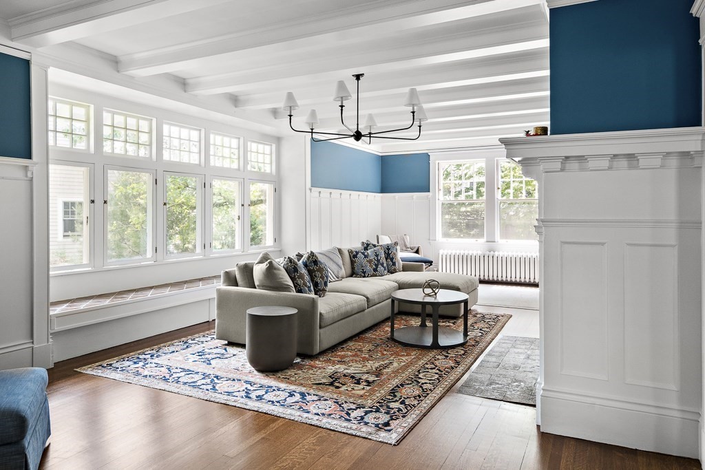 64 Williston Road Brookline, MA 02445 - Photo 2 of 29 a living room with furniture and a window