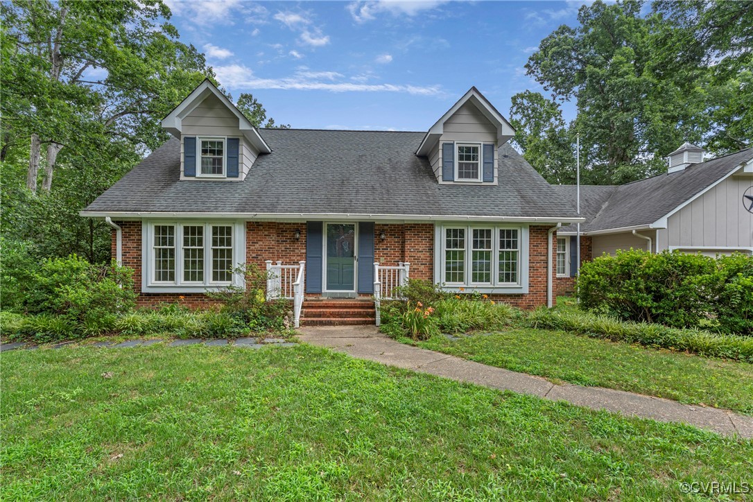 3223 Wood Dale Road Chester, VA 23831 - Photo 1 of 45 View of front of home with brick siding, a front l