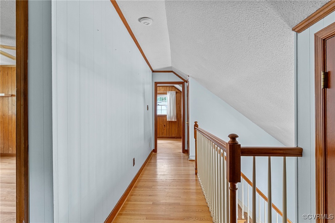 3223 Wood Dale Road Chester, VA 23831 - Photo 29 of 45 Corridor featuring a textured ceiling, an upstairs
