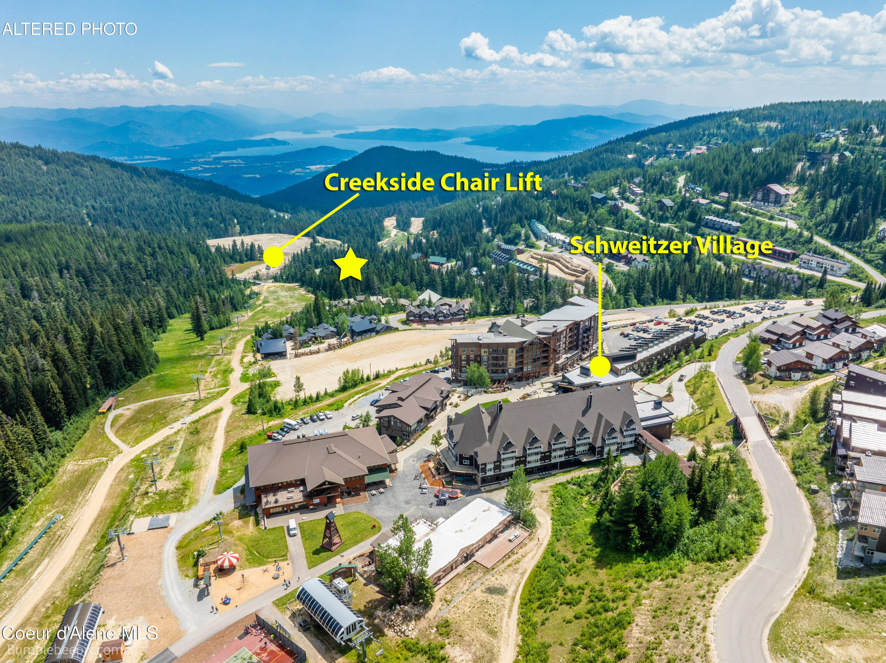 614 Telemark Road Sandpoint, ID 83864 - Photo 3 of 34 Aerial View