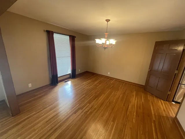 a view of a balcony with an outdoor space