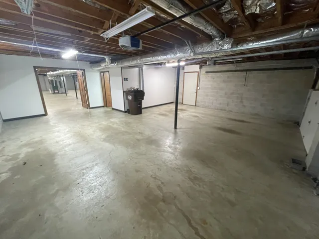 a view of empty room